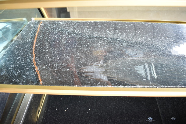 Kinco SRM38 Metal Commercial Floor Style Deli Display Case Merchandiser. See Pictures for Glass Damage. 220 Volts, 1 Phase.  - Image 7 of 9