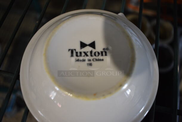4 White Ceramic Bowls. 4.5x4.5x1. 4 Times Your Bid! - Image 3 of 3