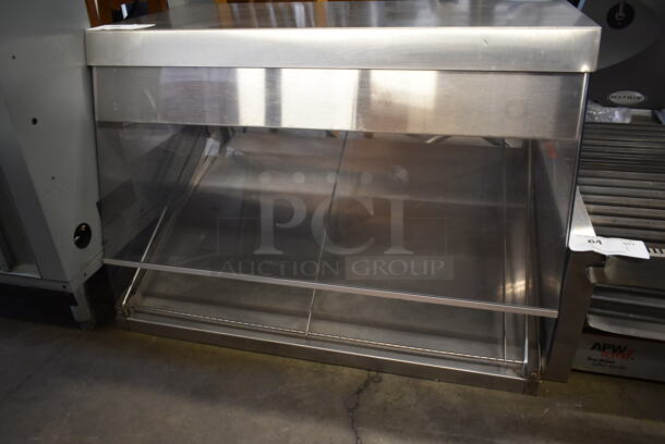 Alto Shaam 100-HSL/C-LUX Stainless Steel Commercial Countertop Heated Display Case Merchandiser. 125 Volts, 1 Phase. Tested and Working! - Image 3 of 5