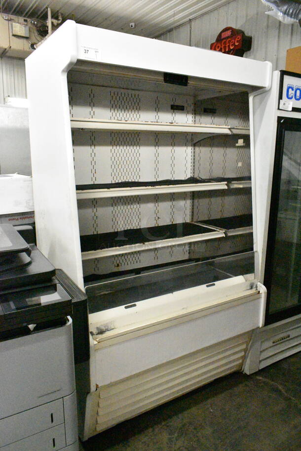 Structural Concepts Oasis CO4778R Metal Commercial Grab N Go Merchandiser w/ Metal Shelves. 115/230 Volts, 1 Phase.  - Image 2 of 7