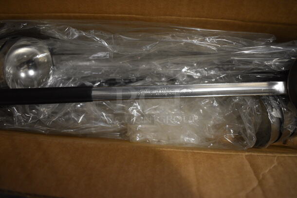 12 BRAND NEW IN BOX! Vollrath Stainless Steel 3 oz Ladles. 14". 12 Times Your Bid! - Image 3 of 4