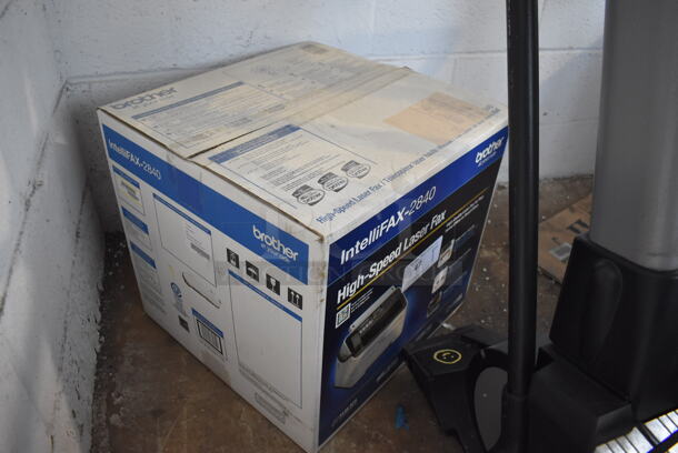 IN ORIGINAL BOX! Brother IntelliFAX 2840 Countertop Laser Fax Machine. - Image 4 of 5