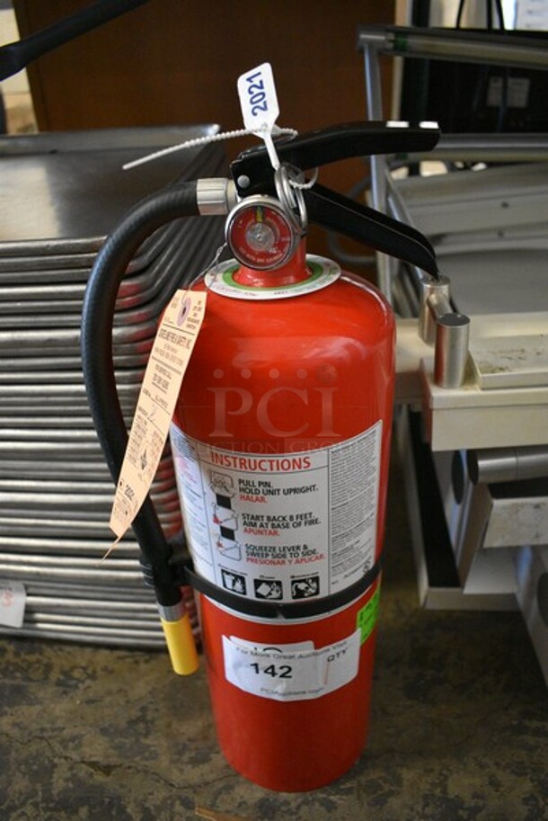 Fire Extinguisher. 5.5x6.5x19