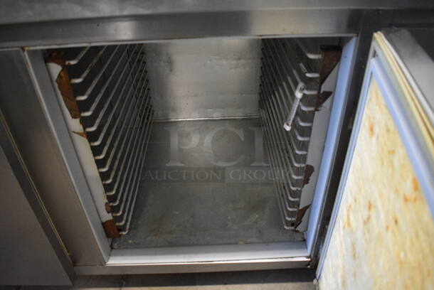 Beverage Air Model DP67 Stainless Steel Commercial Pizza Prep Table on Commercial Casters. 115 Volts, 1 Phase. 67x33x44. Tested and Working! - Image 8 of 8