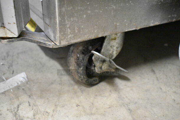 Silver King SKF27 Stainless Steel Commercial Single Door Undercounter Freezer on Commercial Casters. 115 Volts, 1 Phase. Tested and Powers On But Does Not Get Cold - Image 4 of 5