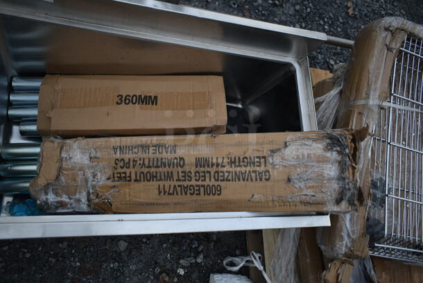 BRAND NEW SCRATCH AND DENT! Regency 600IB1830 18" x 30" Underbar Ice Bin - 98 lb. - Image 3 of 5
