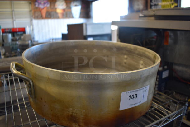 Metal Stock Pot. 22x18.5x7 - Image 2 of 5