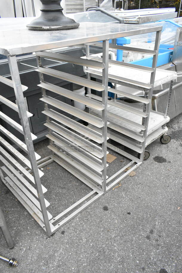 Metal Commercial Double Pan Rack.  - Image 1 of 3