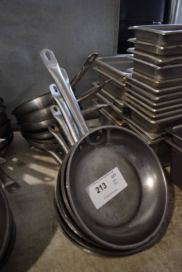 12 Metal Skillets. 18x10x2.5. 12 Times Your Bid! - Image 1 of 4