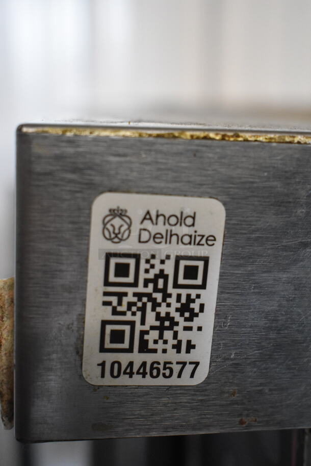 Hobart HGC5-11D3 Stainless Steel Commercial Natural Gas Powered Full Size Convection Oven w/ View Through Doors, Metal Oven Racks and Thermostatic Controls on Metal Legs. - Image 7 of 7