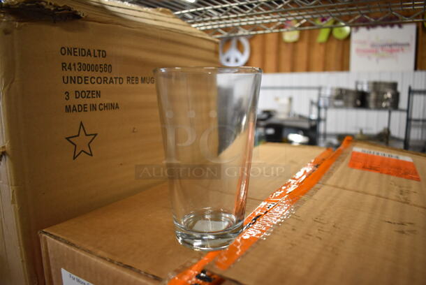12 BRAND NEW IN BOX! Beverage Glasses. 3.5x3.5x6. 12 Times Your Bid! - Image 2 of 3