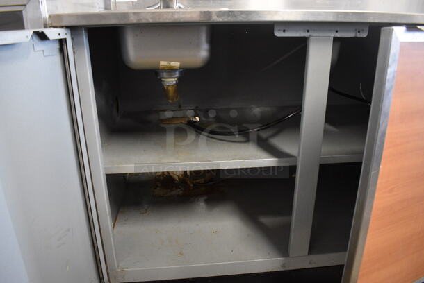 Duke Model SUBP-72M Stainless Steel Commercial Counter w/ 3 Wood Pattern Doors. 72x30x40 - Image 8 of 8