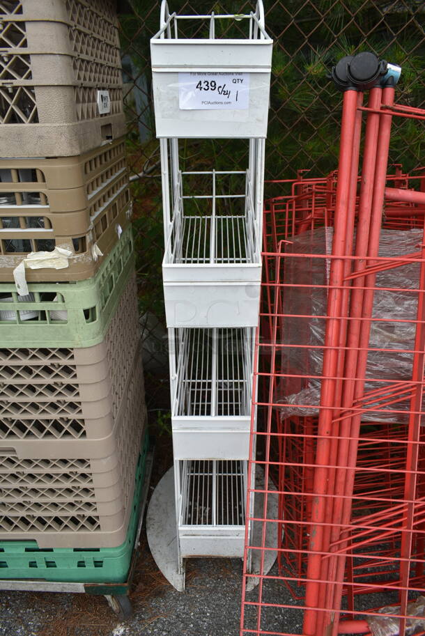 White 4 Tier Rack. - Image 1 of 1