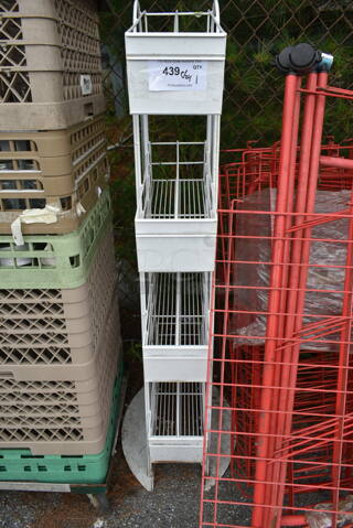White 4 Tier Rack.