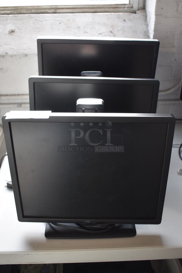 3 Various Computer Monitors; Dell P1913Sb, Dell P1913Sf and Dell 2001FP. 100-240 Volts, 1 Phase. 3 Times Your Bid!