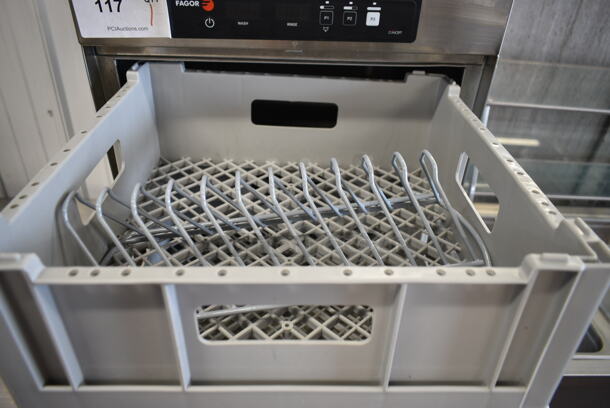 2023 Fagor CO-402W B DD Stainless Steel Commercial Undercounter Glass Washer. 208-240 Volts, 1 Phase.  - Image 8 of 9