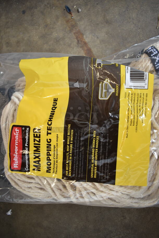4 Boxes of 12 BRAND NEW! Rubbermaid Mop Heads. 4 Times Your Bid! - Image 7 of 7