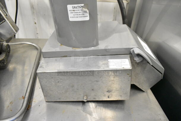 Metal and Gray Poly Food Processor Lid.  - Image 11 of 11