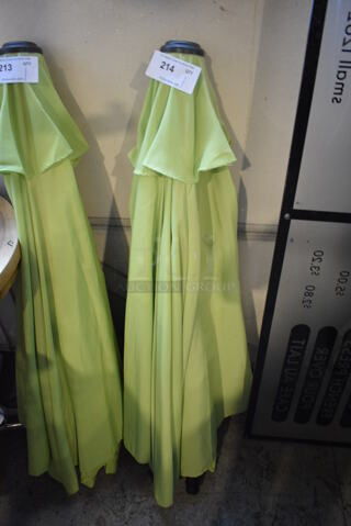 Green Patio Umbrella. 51"
