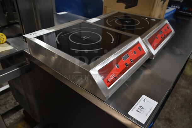 BRAND NEW SCRATCH AND DENT! 2023 Avantco 177IC3500-20 Stainless Steel Commercial Countertop Electric Powered Single Burner Induction Range. 208-240 Volts, 1 Phase.  - Image 5 of 5