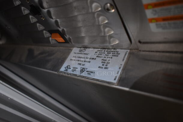 2015 Duke TSC-6/18M M Stainless Steel Commercial Electric Powered Oven Proofer on Commercial Casters. 208 Volts, 3 Phase. - Image 6 of 6