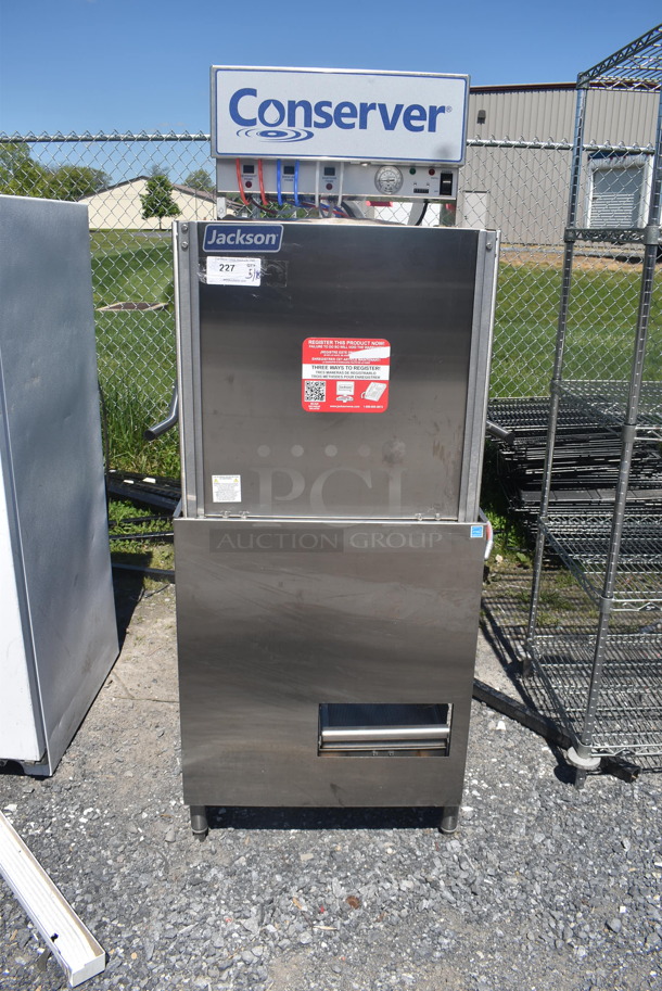 2020 Jackson Conserver XL-E Stainless Steel Pass Through Dishwasher. 115 Volt 1 Phase - Image 1 of 7