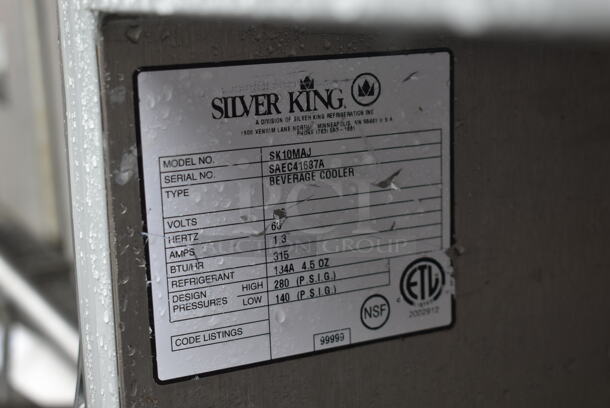 Silver King SK10MAJ Stainless Steel Commercial Countertop Milk Dispenser. 115 Volts, 1 Phase. - Image 5 of 5