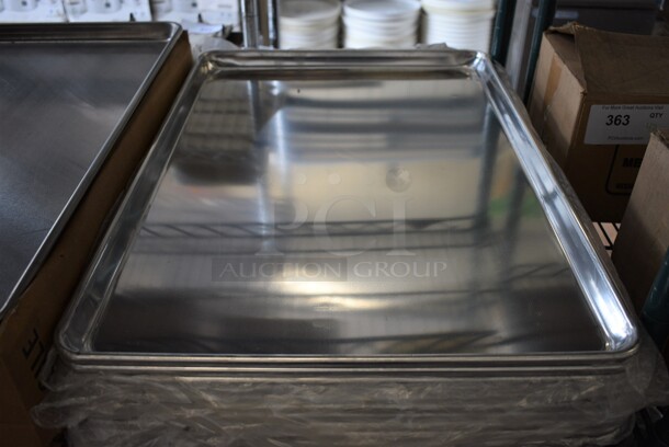 10 BRAND NEW IN BOX! Winco Metal Full Size Baking Pans. 18x26x1. 10 Times Your Bid!