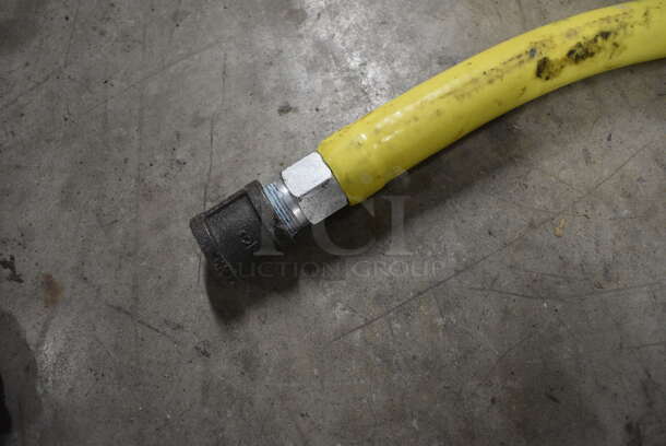 Yellow Gas Hose. 38" - Image 3 of 3
