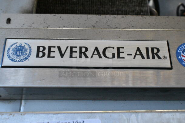 Beverage Air HF1HC-1HS-18 Stainless Steel 2 Half Size Door Reach In Freezer. 115 Volts, 1 Phase. Tested and Working! - Image 3 of 8