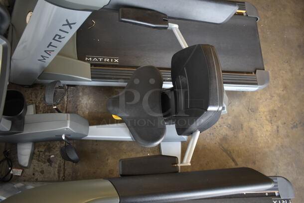 Matrix Commercial Floor Style Stationary Exercise Bicycle. Cannot Test Due TO Missing Power Cord - Image 2 of 5