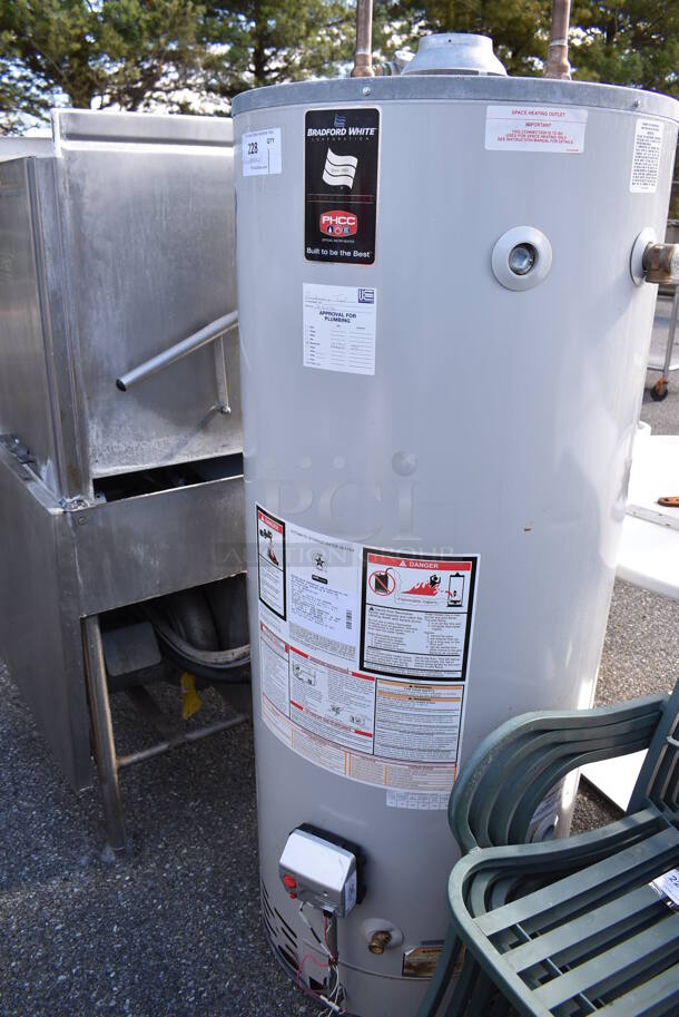 Bradford White MI75S6BN Metal Commercial Natural Gas Powered Water Heater. 27x27x72 - Image 3 of 8