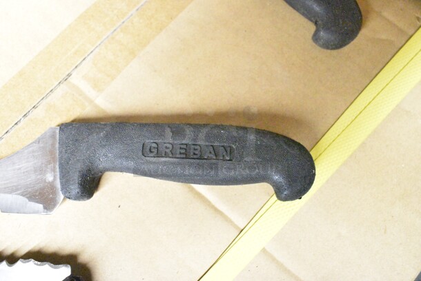75 SHARPENED Stainless Steel Knives Including Serrated Bread Knives. 75 Times Your Bid!  - Image 6 of 6