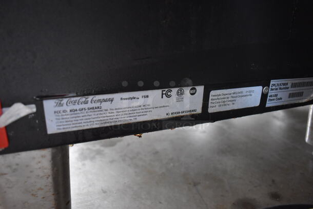 XQ4-GFS-SHEAR2 Metal Commercial Freestyle Carbonated Soda Machine Dispenser. 25x35x73 - Image 5 of 7