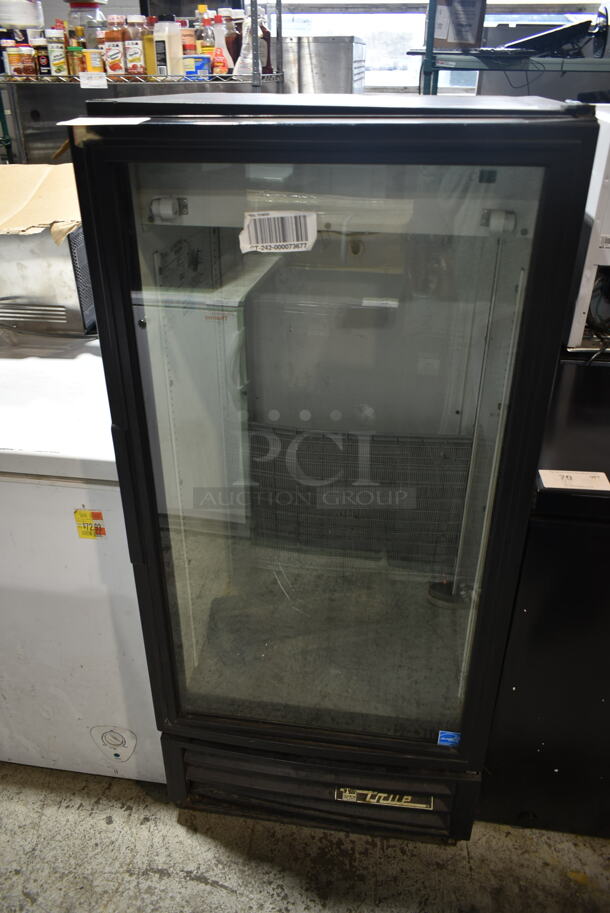 True GDM-10 ENERGY STAR Metal Commercial Single Door Reach In Cooler Merchandiser. 115 Volts, 1 Phase. Tested and Powers On But Does Not Get Cold