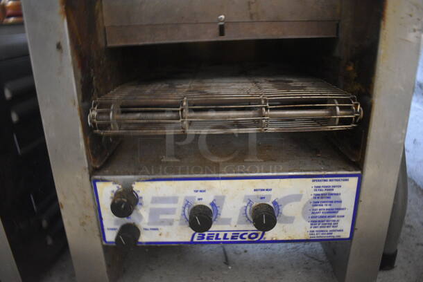 Belleco Model JT-2H Stainless Steel Commercial Countertop Conveyor Toaster Oven. 120 Volts, 1 Phase. 14x18x15. Cannot Test Due To Plug Style - Image 3 of 5