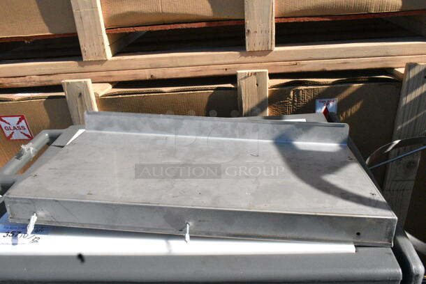 4 Various Metal Items Including Shelf. 4 Times Your Bid!  - Image 2 of 6