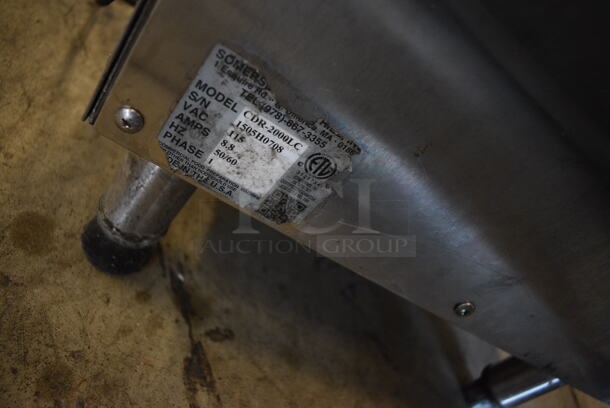 Somerset CDR-2000LC Stainless Steel Commercial Countertop Dough Sheeter. 115 Volts, 1 Phase. 24x26x28. Tested and Does Not Power On - Image 6 of 6