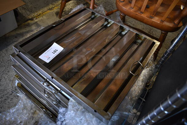 9 Metal Grease Hood Filters. 19.5x19.5x1.5. 9 Times Your Bid! - Image 3 of 4