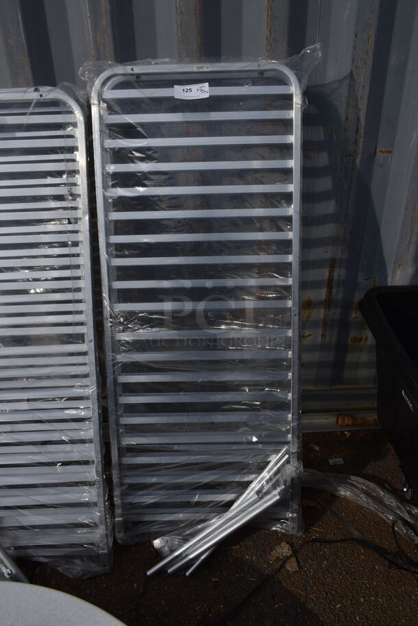 Regency 109APR1820L Metal Commercial Pan Transport Rack w/ Clear Poly Cover. - Image 1 of 4