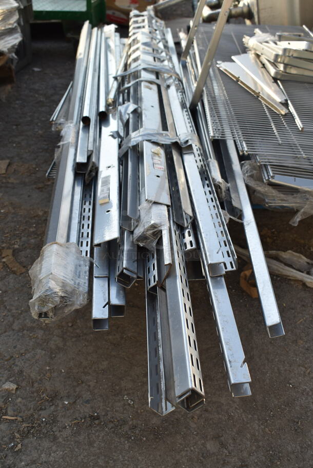 ALL ONE MONEY! Lot of Various Items Including Wire Shelves and Metal Pieces - Image 4 of 6