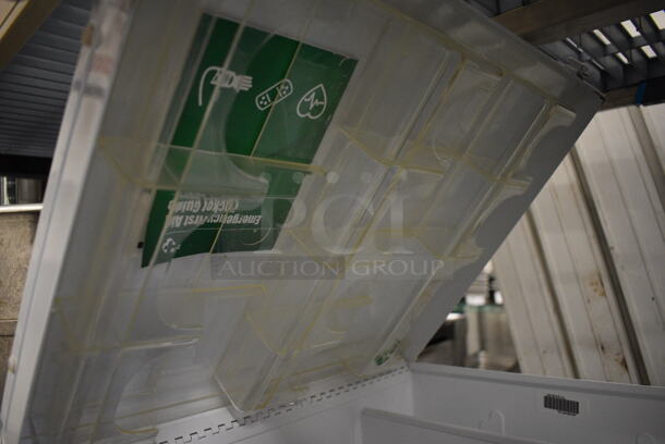 White Metal First Aid Kit w/ Contents. 14x7.5x16.5 - Image 3 of 5