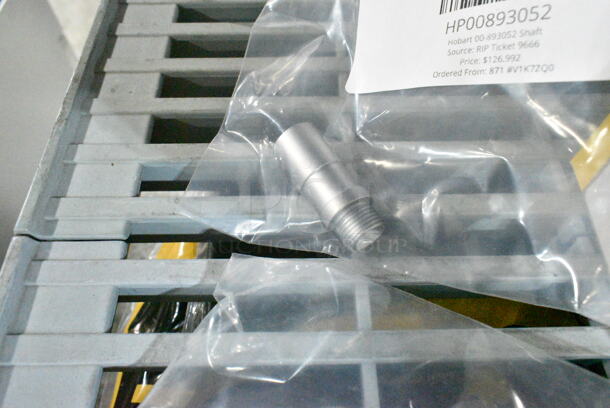 5 BRAND NEW SCRATCH AND DENT! Items Including HP00893052 Hobart 00-893052 Shaft, HP00893101 Hobart 00-893101 Rebuild Kit For 1/2" Solenoid Valve, HP0094128600 Hobart 00-941286-00001 Element-Heater,Sump,208-240V, HP00271123 Hobart 00-271123 Hi-Limit, HP008931200 Hobart 00-893120-00001 Element,Heater,5Kw,200V. 5 Times Your Bid!  - Image 3 of 12