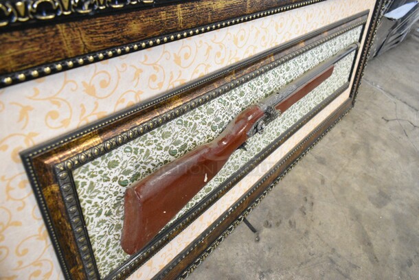 Framed Rifle. - Image 3 of 5