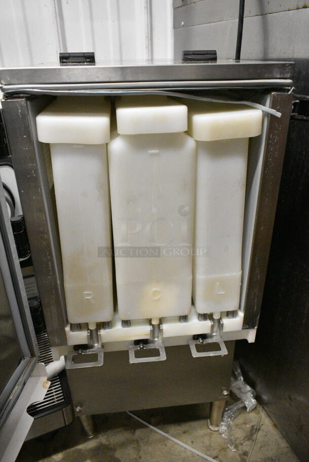 Silver King SKBD3LS Stainless Steel Commercial Countertop Cream Dispenser. 115 Volts, 1 Phase. Tested and Powers On But Does Not Get Cold - Image 4 of 6