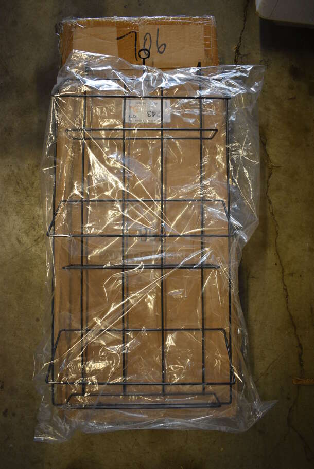 3 BRAND NEW IN BOX! Metal Chip Display Rack. 3 Times Your Bid!