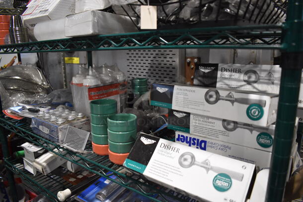 ALL ONE MONEY! Tier Lot of Various BRAND NEW Items Including Vollrath Dishers, Poly Condiment Bottles and Thermometers - Image 7 of 7