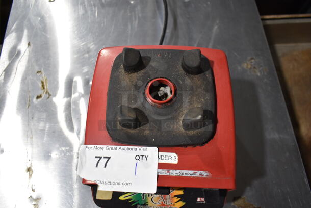 Vita-Mix VM0100A Metal Commercial Blender Base. 115 Volts, 1 Phase. Tested and Working! - Image 4 of 6