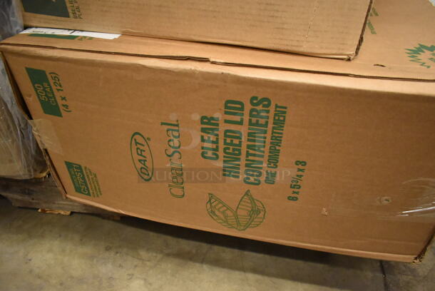 PALLET LOT of 19 BRAND NEW Boxes Including 760FF16 Choice 16 oz. French Fry Cup - 1000/Case, Lavex 502386016CL Lavex 55-60 Gallon 16 Micron 38" x 60" High Density Janitorial Can Liner / Trash Bag - 200/Case, 760SOUP8WPA Choice 8 oz. White Double Poly-Coated Paper Food Cup with Vented Paper Lid - 250/Case,  TD24 Solo Ultra Clear™ TD24 24 oz. Customizable Clear PET Plastic Cold Cup - 600/Case. 19 Times Your Bid!  - Image 7 of 12