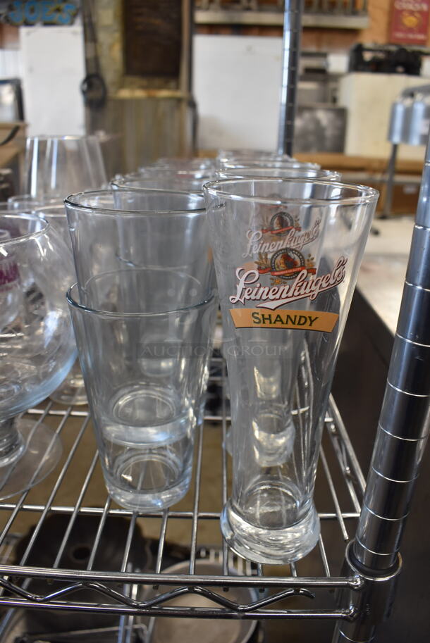 ALL ONE MONEY! Lot of 31 Various Glasses Including Wine and Beverage - Image 2 of 3